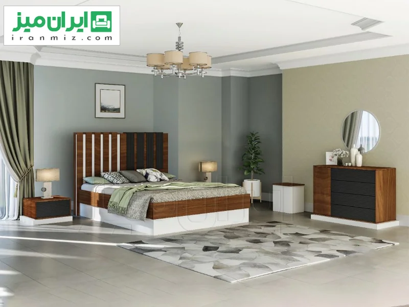 تخت دو نفره روما
