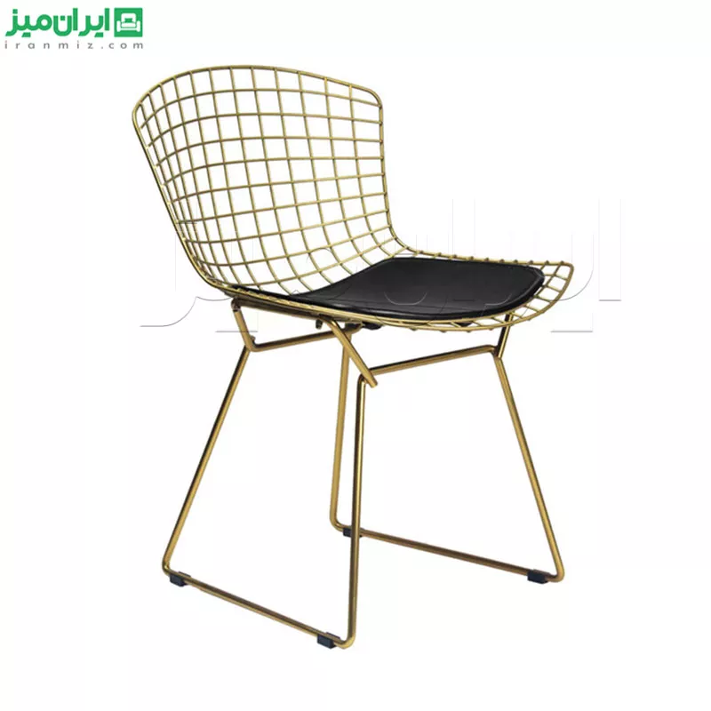 صندلی باغ(با روکش آبکاری طلایی) توسکا