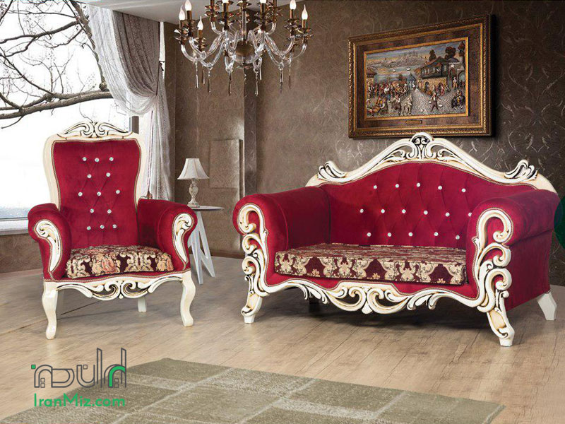 مبل کلاسیک آراسته
