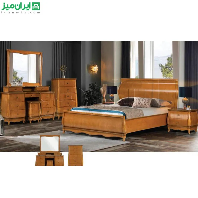 سرویس خواب دو نفره ملیکا
